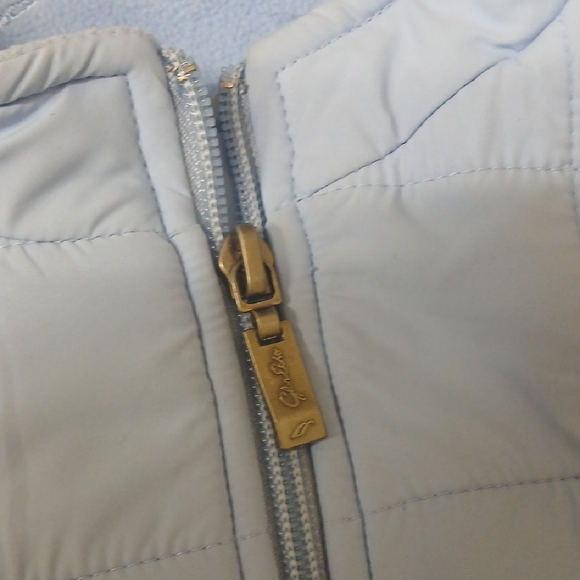 Glen Echo Light Blue Quilted Vest - Picture 12 of 13